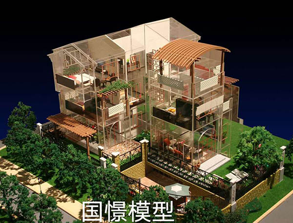 荔浦市建筑模型