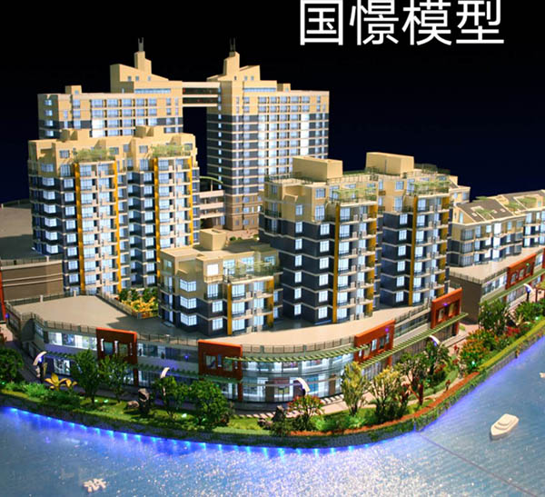 荔浦市建筑模型