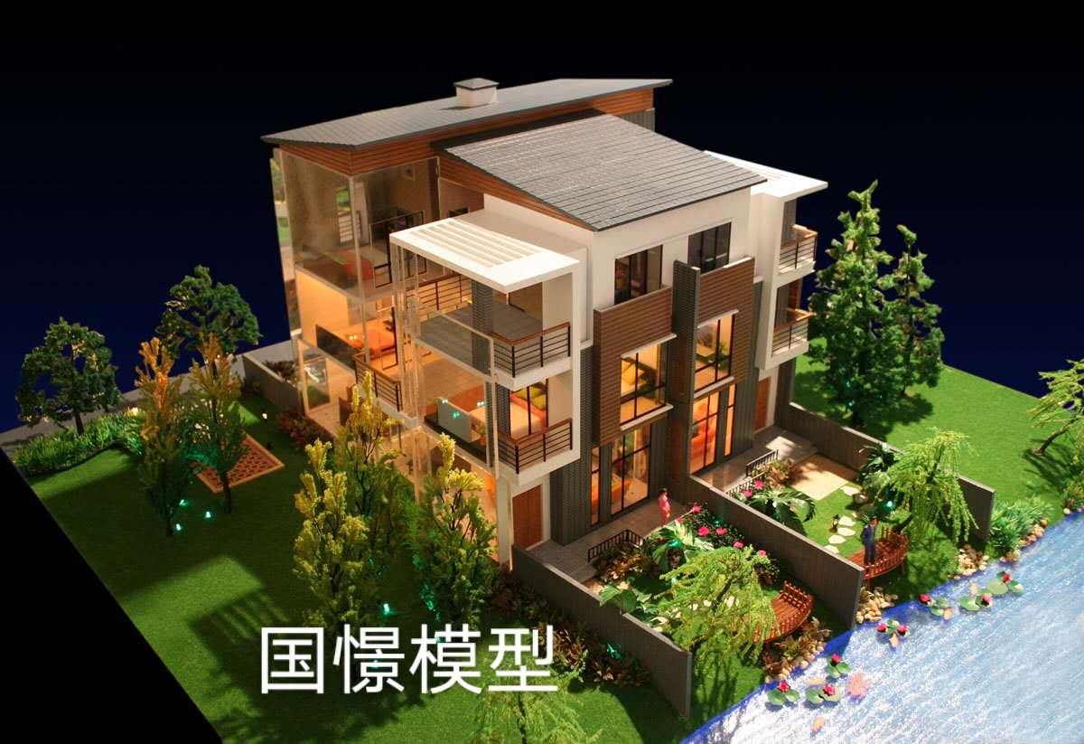 荔浦市建筑模型